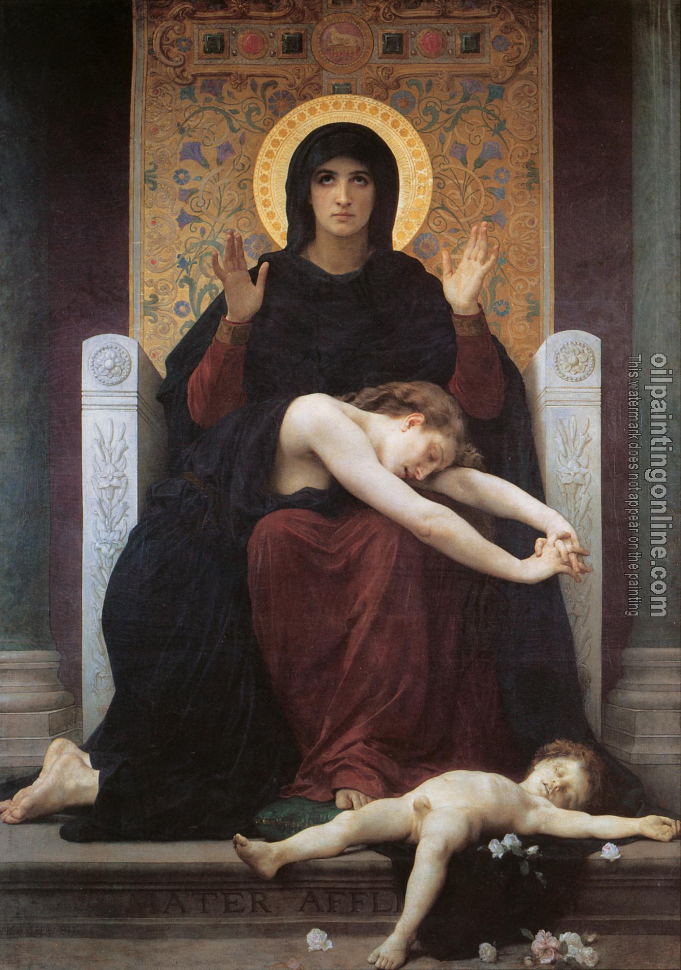 Bouguereau, William-Adolphe - Vierge Consolatrice( The Virgin of Consolation)